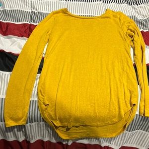 Yellow Old Navy thin long sleeve
